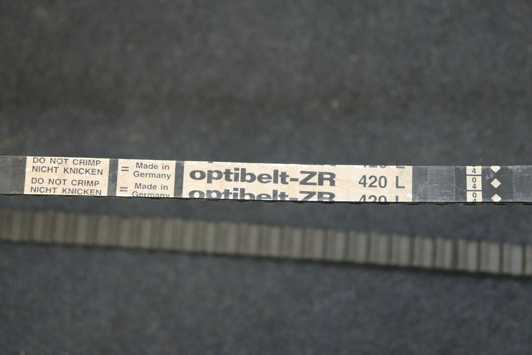 OPTIBELT Zahnriemen ZR 420L Länge 1066,8mm Breite 12,7mm - unbenutzt