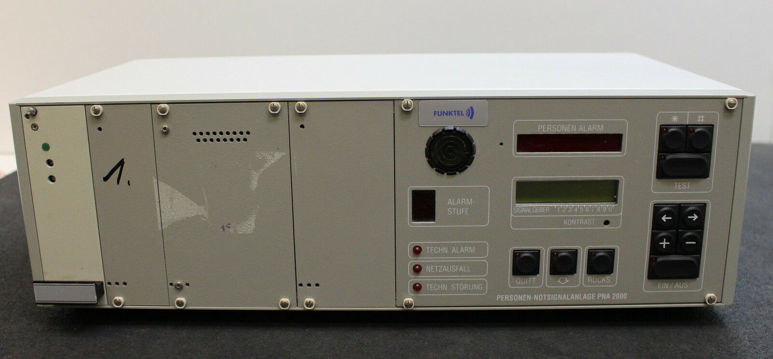 FUNKTEL Personen-Notsignalanlage Gerät PNZ 2070 zu Personen-Notsignalanlage