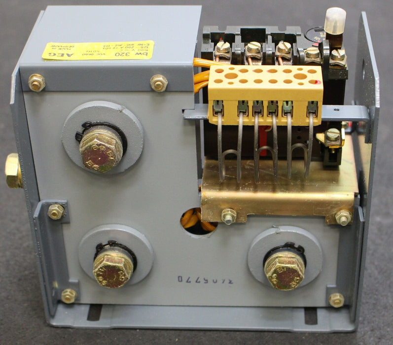 AEG Thermischer Überstromauslöser Typ bw 320 125-200A 40s E-Nr. 910-342-113