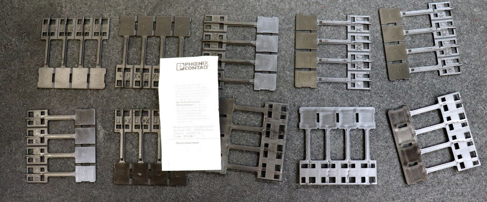 PHOENIX CONTACT 10 Stück Zugentlastung STGZ 3193134 für 8-polige Steckergehäuse