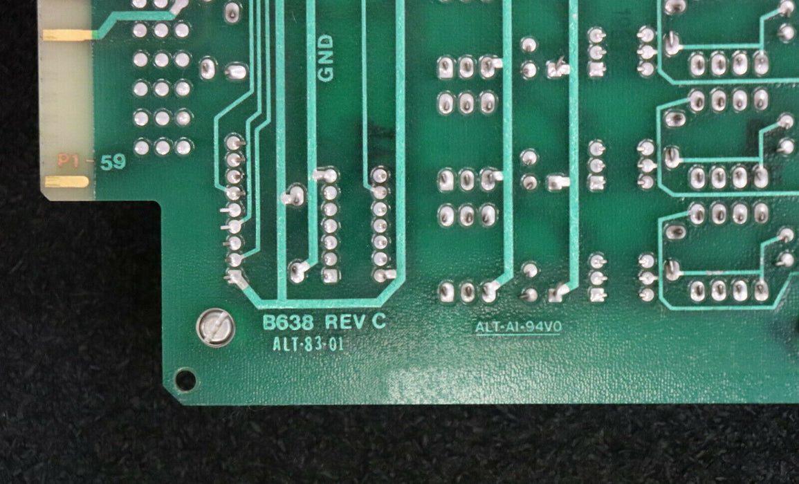 GOULD MODICON Output module B638 24VDC REV C ALT 83 01 - gebraucht