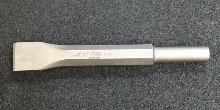 SDS MAX SOLIDA 3 Stück Breitmeißel 30x205mm für Elektro-/Drucklufthammer