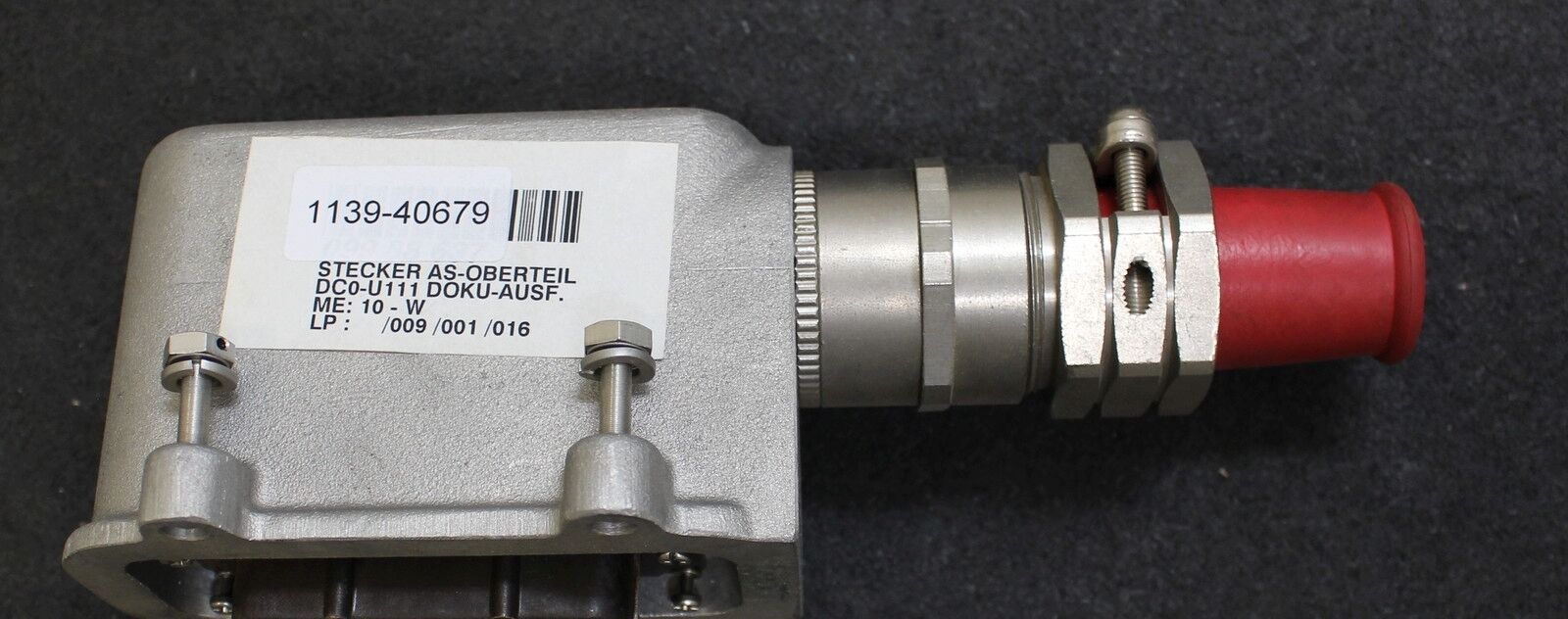 HARTING 6-poliger Stecker - male - komplett 35A 500V mit HAN 6 HSB-bu - 1 Stück