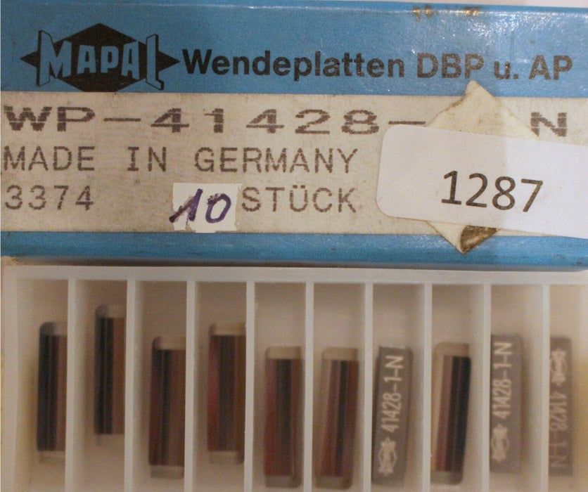Wendeplatten MAPAL WP-41428-1-N / 3374