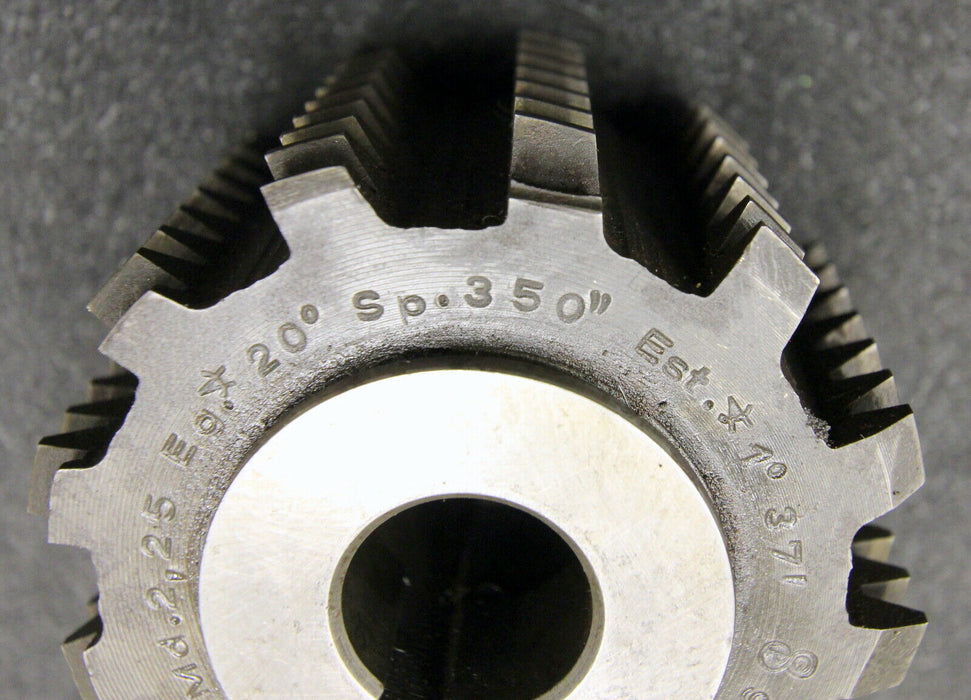 GPS Vollstahlwälzfräser gear hob m= 2,25mm 20° EGW Ø90x60xØ22mm LKN 1gg. Rechts