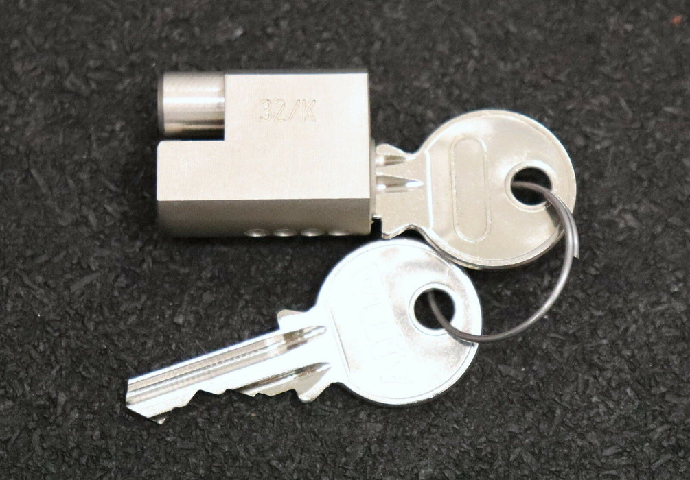 REXROTH Einsteckschloss mit 2 Schlüssel AS2-X00 R412007959