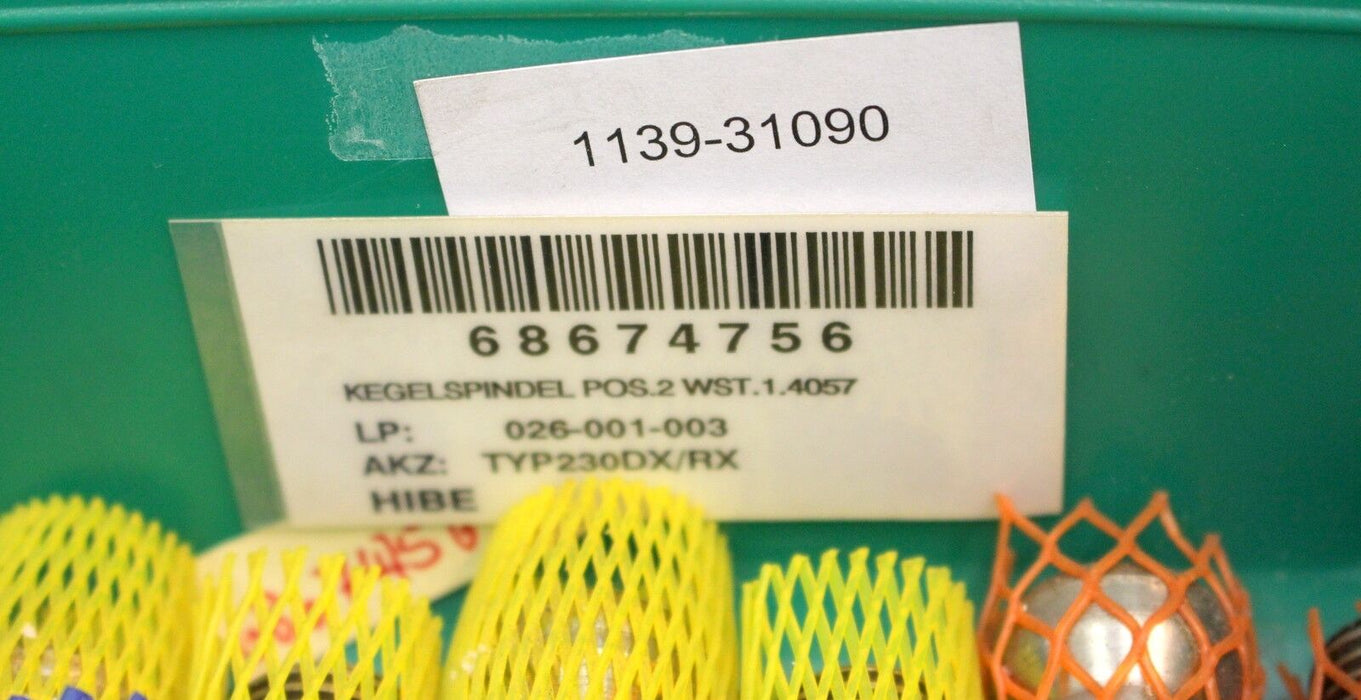 KSB Kegelspindel Pos.2 - für Absperrventil NICO 3000 DN25 PN500 Typ 110-212