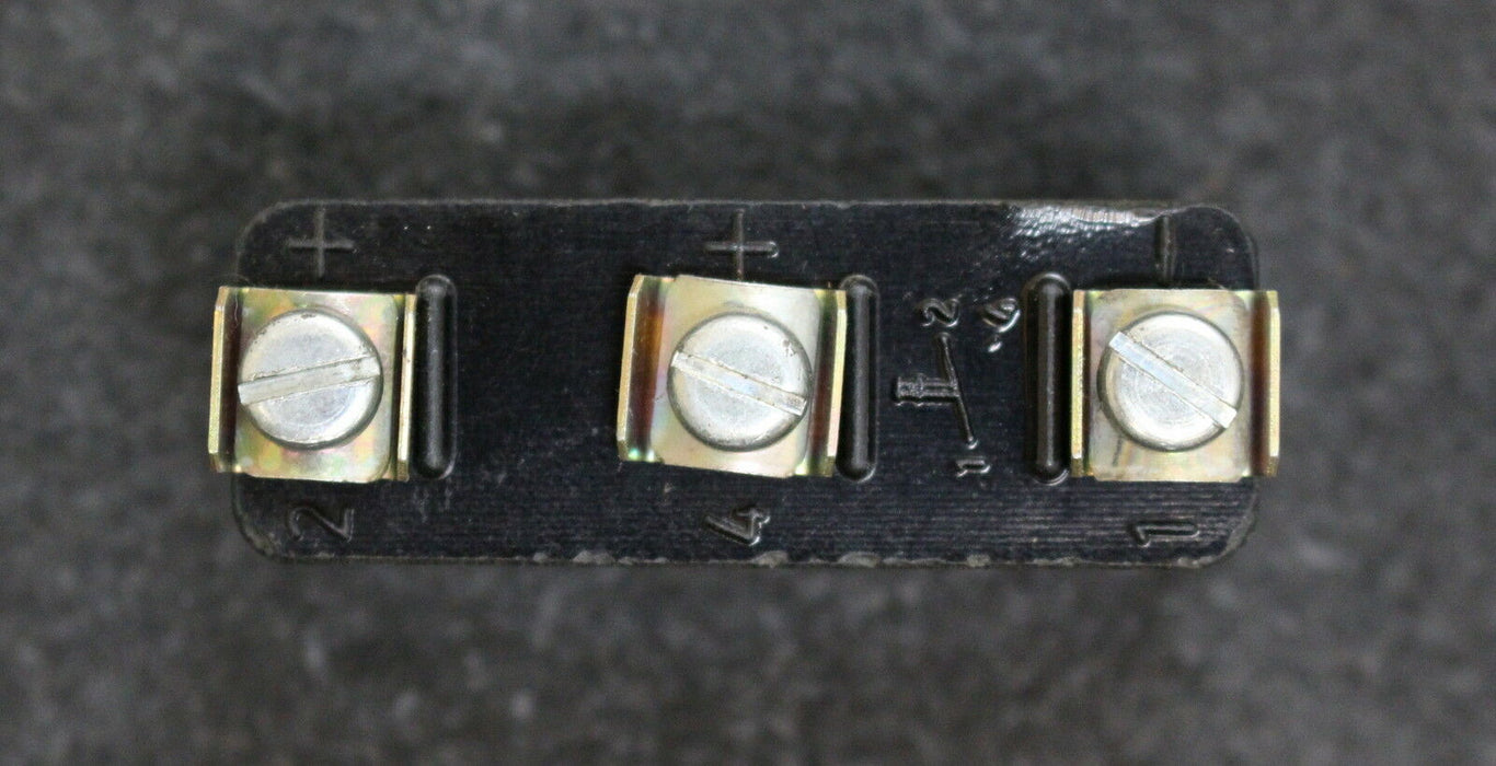 VEB ROBOTRON AUERBACH Gleichstrom Mikrotaster Typ B1 220V 12A 3 Klemmen