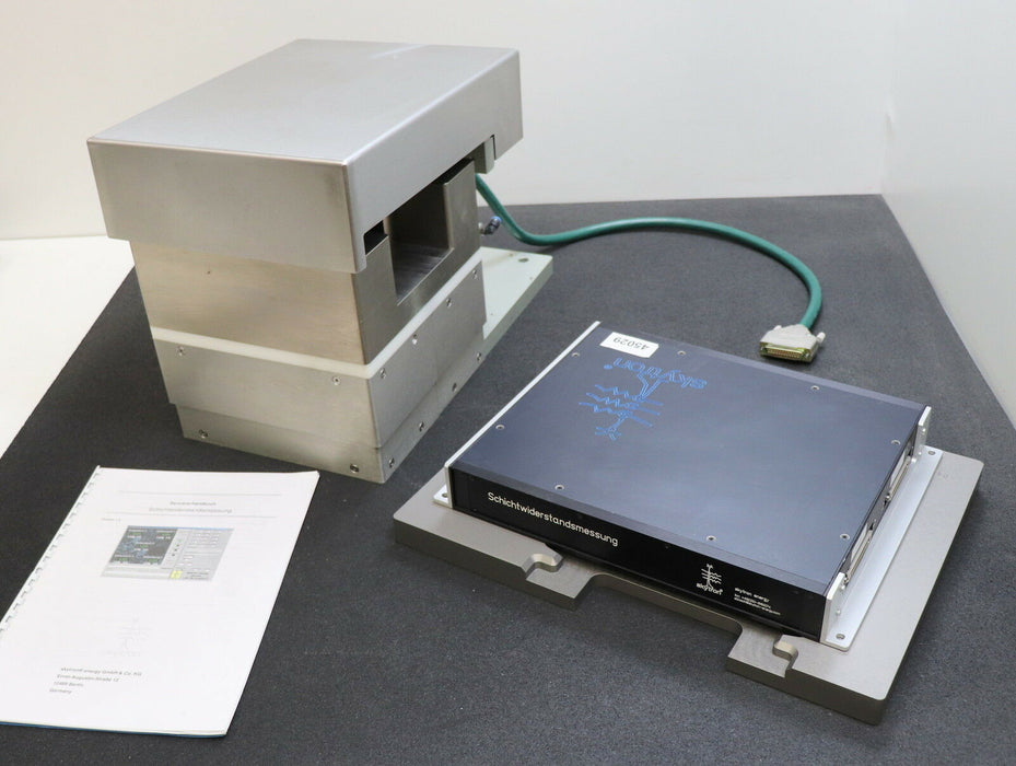 SKYTRON Messvorrichtung für die Schichtwiderstandsmessung von Wafern + Zubehör