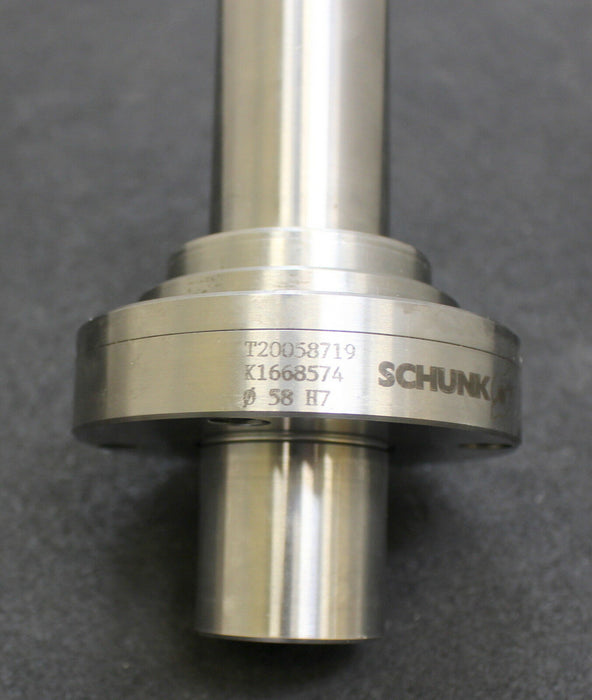 SCHUNK Spanndorn 2-teilig Zylindrische Aufnahme D=40mm Werkstückd. 58H7 GL:150mm