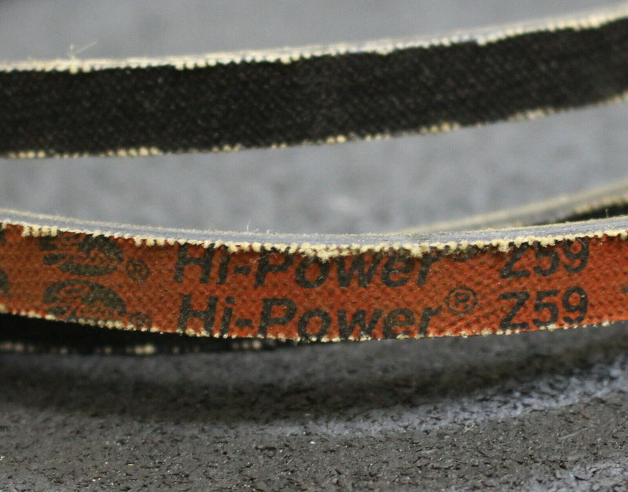 GATES 2 Stück Zahnriemen Keilriemen 10x1500 Li Z59 1510 Lp Hi-Power MN