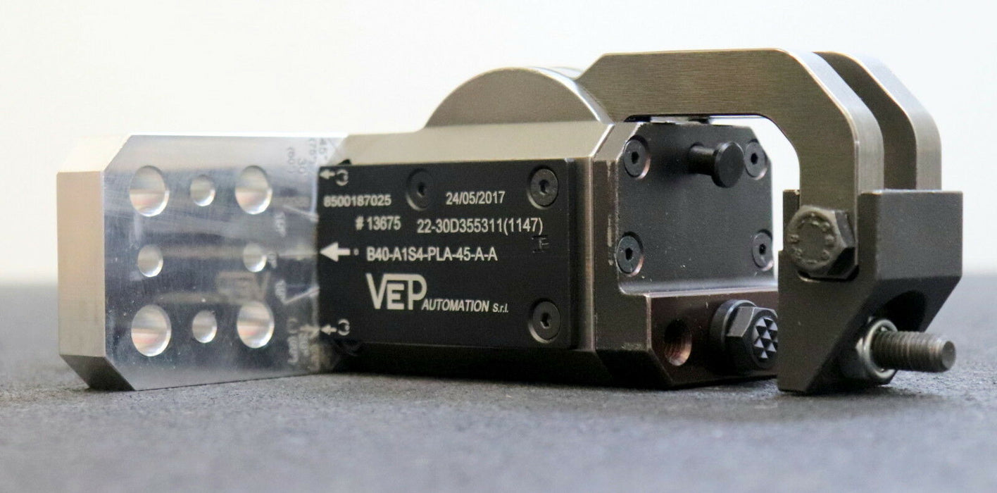 VEP AUTOMATION Flansch-Greifer Greifer-Spanner B40-A1S4-PLA-45-A-A Zylind.Ø 40mm