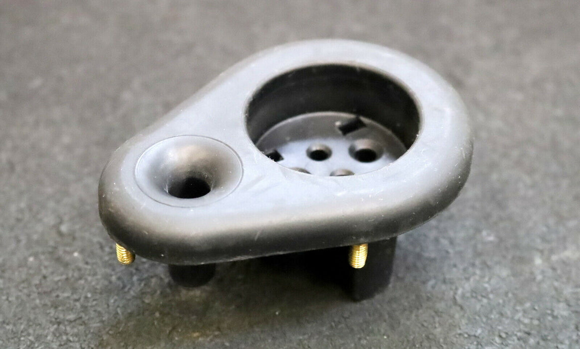 RIEBER Stecker und Kabelhalter schwarz Plug support black IP X5 f. RIEBER Umluft