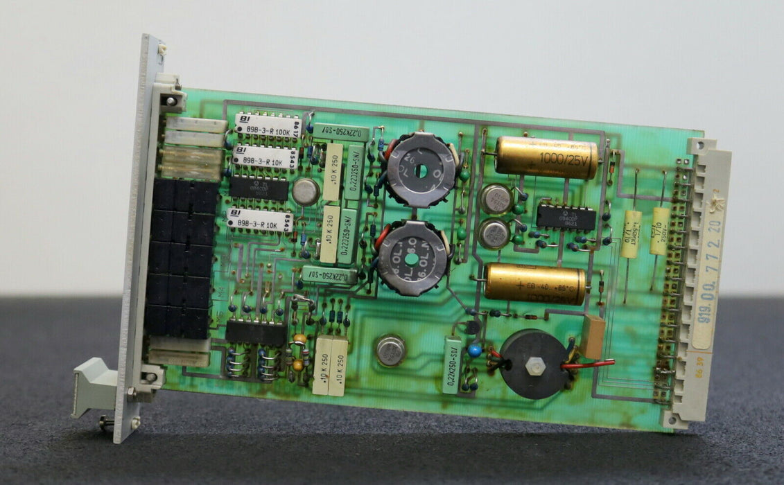 SCHAUDT Einschub-Modul 919.00.772.20 Platine 900.00.203.10 - gebraucht