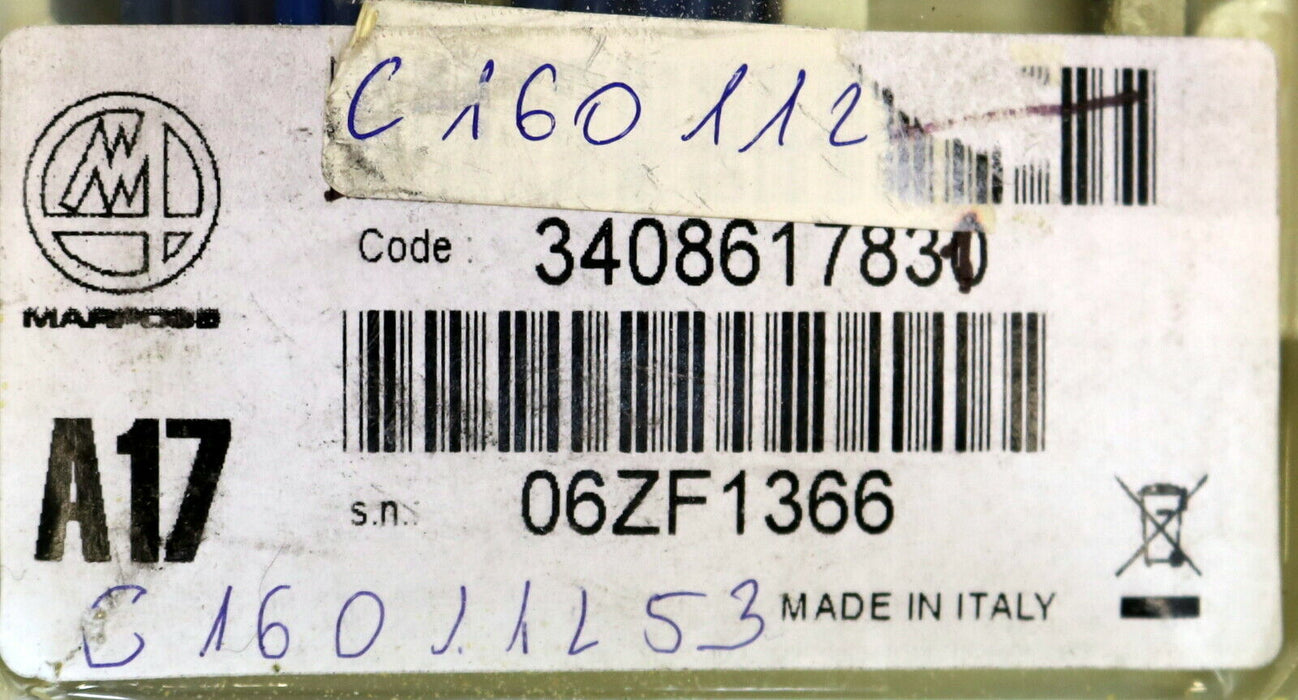 MARPOSS Messkopf A17 Code 3408617831 mit 5-pin Stecker male - unbenutzt