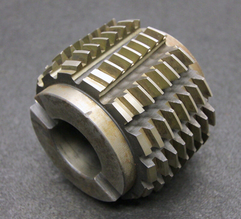 GPS Vollstahlwälzfräser gear hob Vorfräser m= 2,5mm 15° EGW Ø100x80xØ40mm 2gg.Re