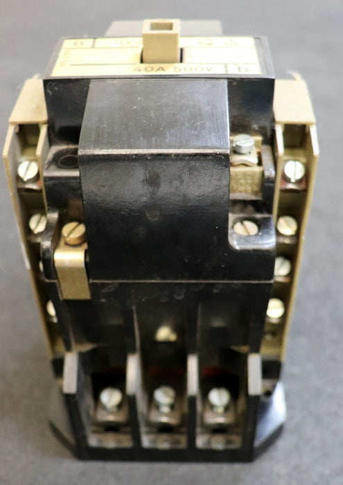 DDR EAW Leistungsschütz ID40 AC-3 TGL20457 40A 500VAC gebraucht