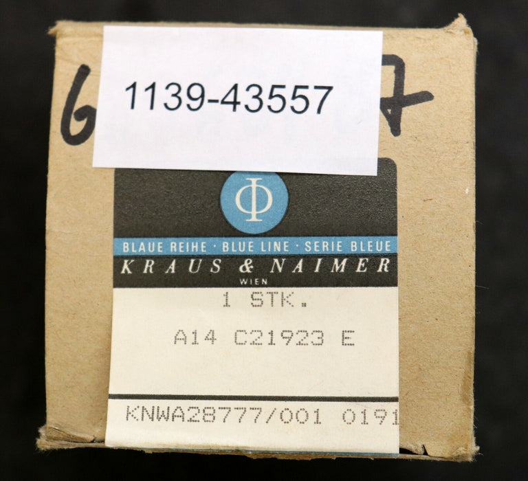 KRAUSS & NAIMER Drehschalter A14 C21923 E 12 polig mit Gold-Kontakten unbenutzt