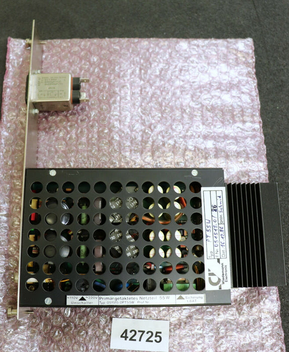 PFAUTER WIEDEMANN Netzteil 2 070 018 0 für Wälzmodul Wiedemann Nr. 051515.0