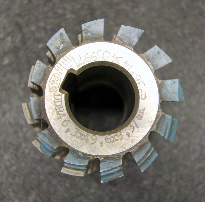 PWS Keilwellenwälzfräser spline hob 8 Keile 6,3x49,6x9,3 mit Höcker Ø60x60xØ22mm