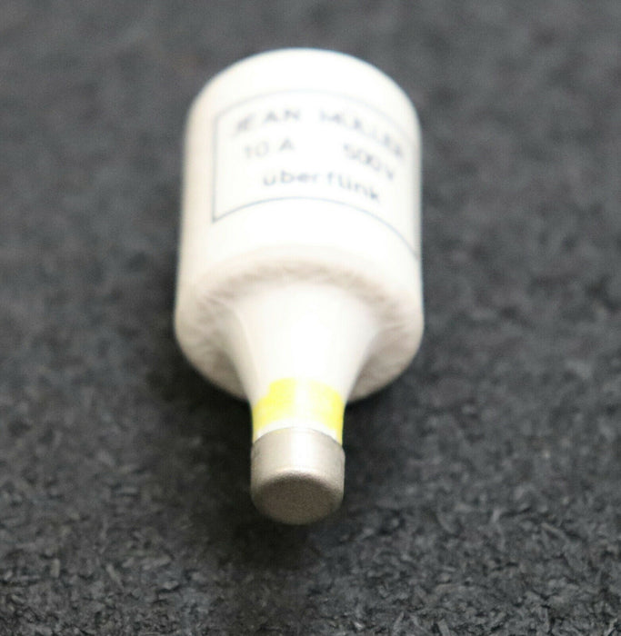 JEAN MÜLLER 16x Sicherungseinsatz fuse-link 10A 500V überflink - unbenutzt