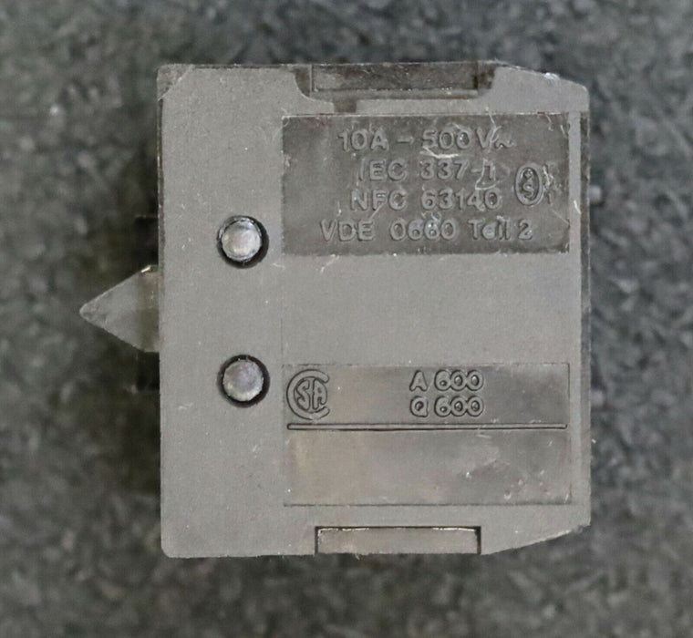 TELEMECANIQUE Kontaktblock XEN-L111 380VAC 10(6)A 3 NO 4 - unbenutzt