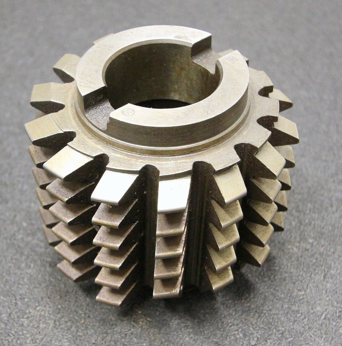 Vollstahlwälzfräser gear hob m= 3,5mm 20° EGW - Ø100x90xØ40mm 1gg. Links