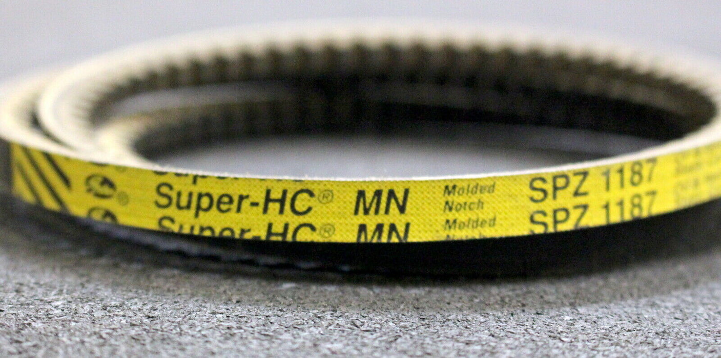 GATES 3 Stk. Schmal-Keilriemen gezahnt Super-HC Profil SPZ1187 static conductive