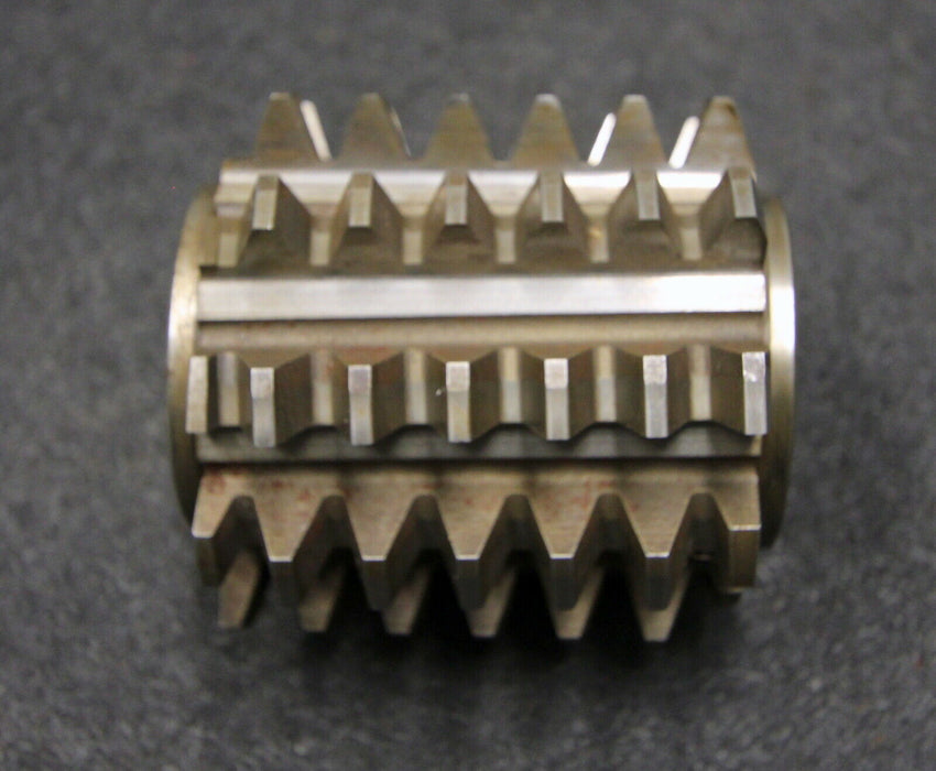 FETTE Vollstahlwälzfräser gear hob m= 3,5mm BP II nach DIN3972 20° Ø75x75xØ27mm