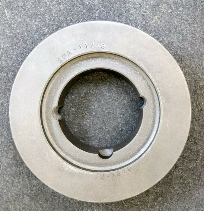 Taper-Keilriemenscheibe SPA-112-2 Durchmesser 112mm 2-rillig für Taper bush 1610