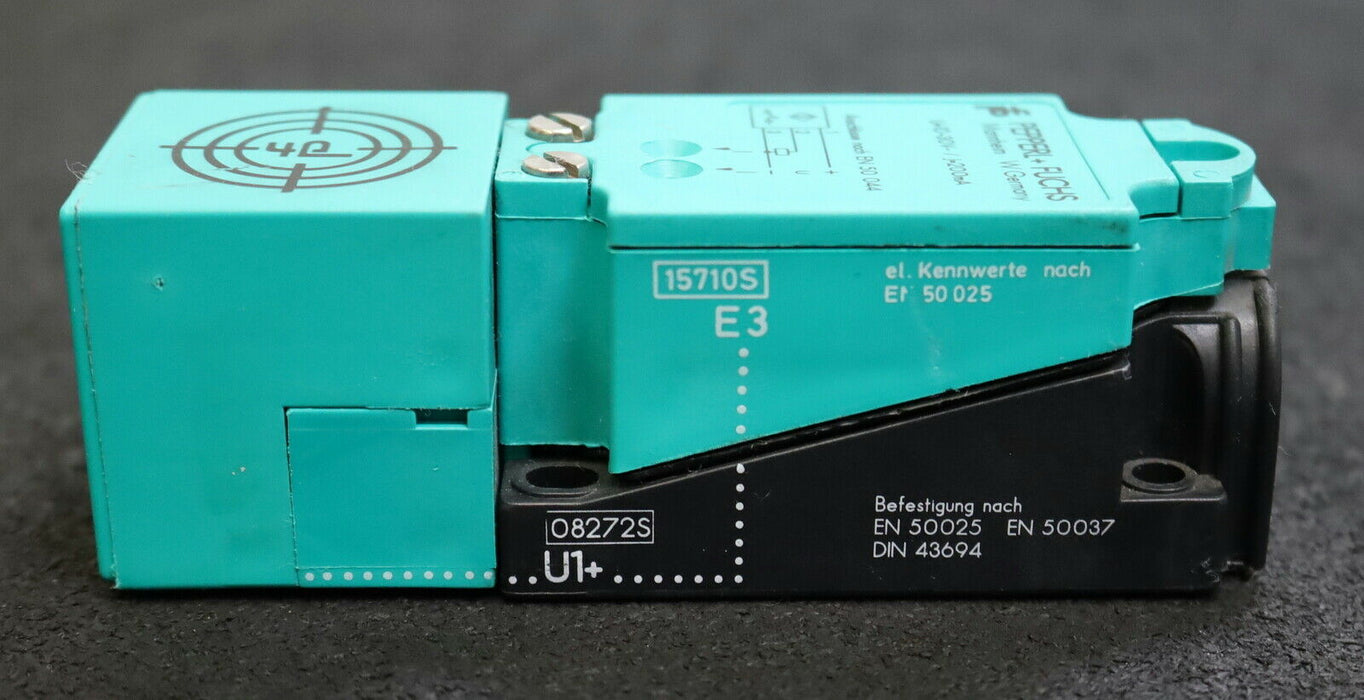 PEPPERL + FUCHS steckbarer Näherungsschalter NJ15+U1+E3 No. 01559S+08272S+15710S