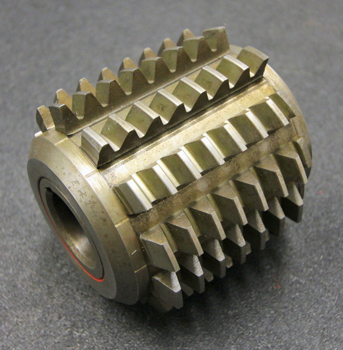 SAAZOR Stollenwälzfräser involute spline hob Fertigfräser m= 3,5mm BP I