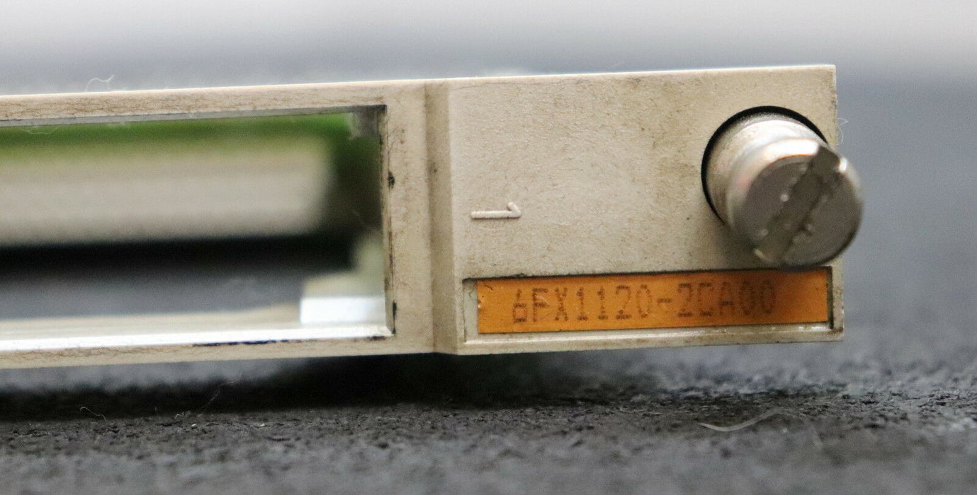 SIEMENS SINUMERIK Memory Card Einschub 6FX1120-2CA00 580 202 9001.00 gebraucht