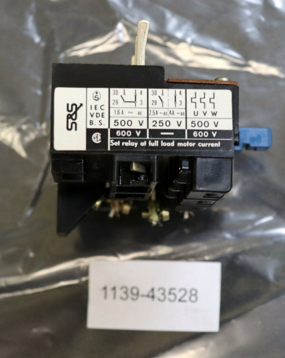 SPRECHER & SCHUH Überlast-Relais CT 1-16 Einstellbereich10-16A gebraucht