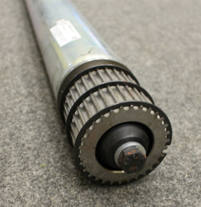 ROLLEX SYSTEMS Tragrolle mit Zahnriemenrad D: 80mm x L: 1206mm Typ 533 R Z30/402