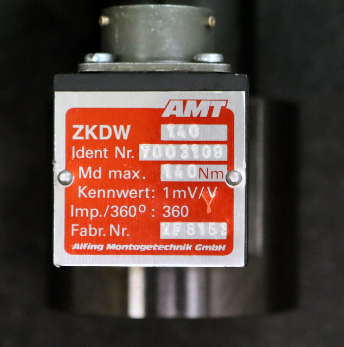 AMT Drehgeber für Industrieschrauber ZKDW 140 Mdmax = 140Nm ID-Nr. 7003109 1mV/V