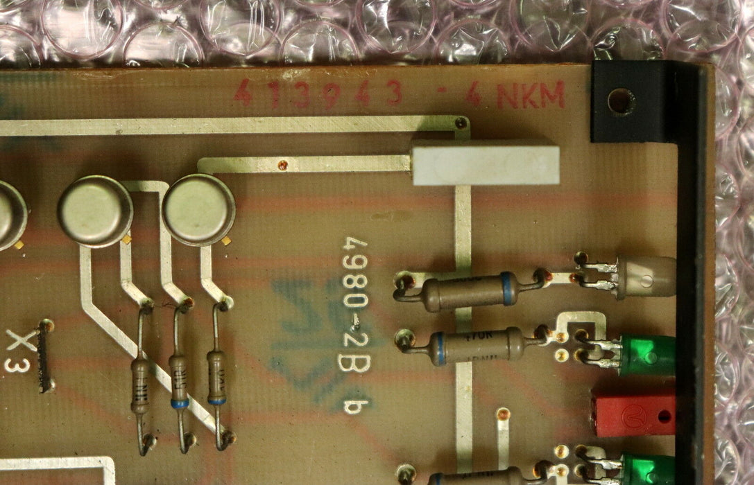 VEM NUMERIK RFT DDR Platine 55855 413943-4 NKM 4980-2 B gebraucht - ok