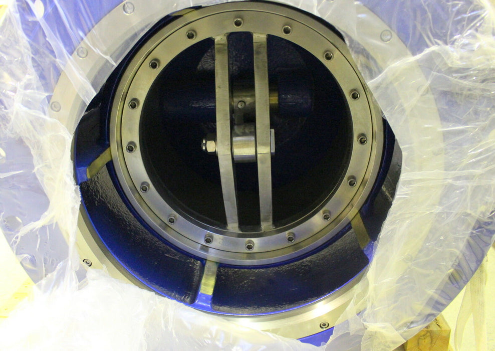 VAG Ringkolbenventil Plunger Valve RIKO DN600 PN10 + AUMA-Getriebe GS100.3-F16-N