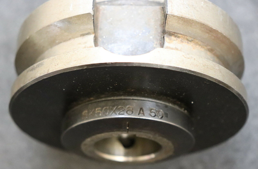 FRABO SK50 Werkzeughalter D28 Grundaufnahme 28x50 GL= 210mm MAS BT 50 JIS B 6339