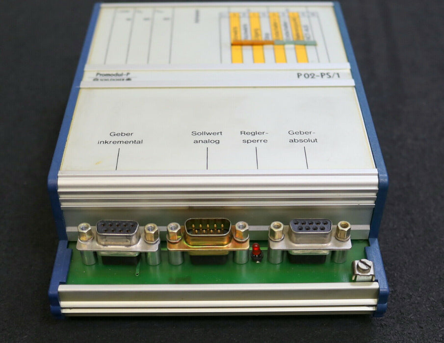SCHLEICHER Control Module P02-PS/1 Nr. 29305410-595 076 gebraucht in OVP