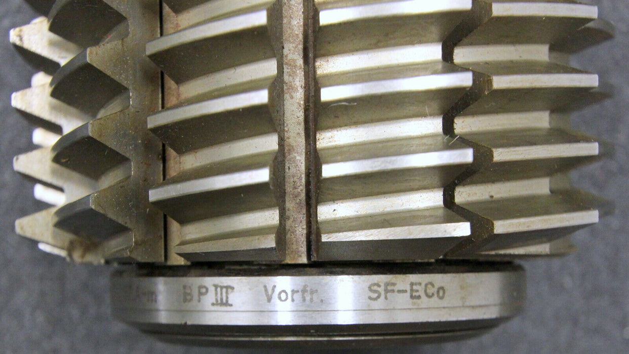 KLINGELNBERG Stollenwälzfräser involute spline hob Vorfräser m= 3,5mm BP III