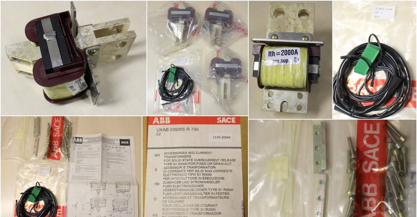 ABB SACE UXAB 239205 R 736 - f. elektronischen Überstromauslöser Type S1 R2000