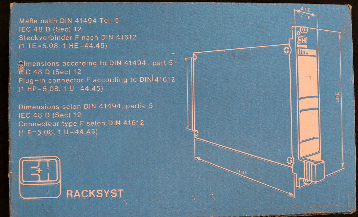 ENDRESS+HAUSER Silometer Einschubkarte HTA 470 Z 24VDC - unbenutzt in OVP