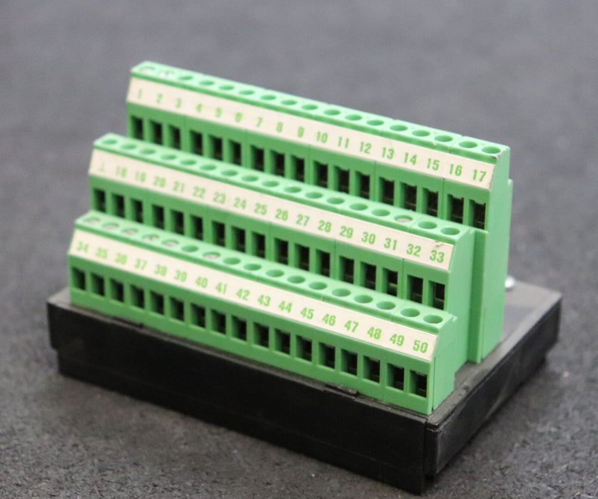 MURR ELEKTRONIK Übergabebaustein SV-SUB D 50 Buchsen 125VAC 150VDC 2A