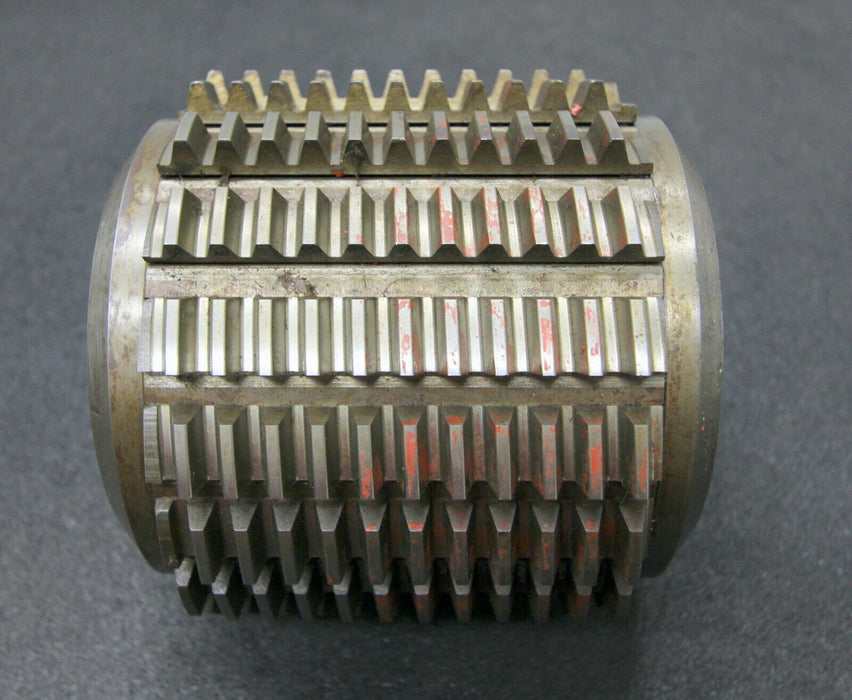 SAAZOR Stollenwälzfräser involute spine hob m= 3mm 16° EGW Ø145x140xØ50mm LKN