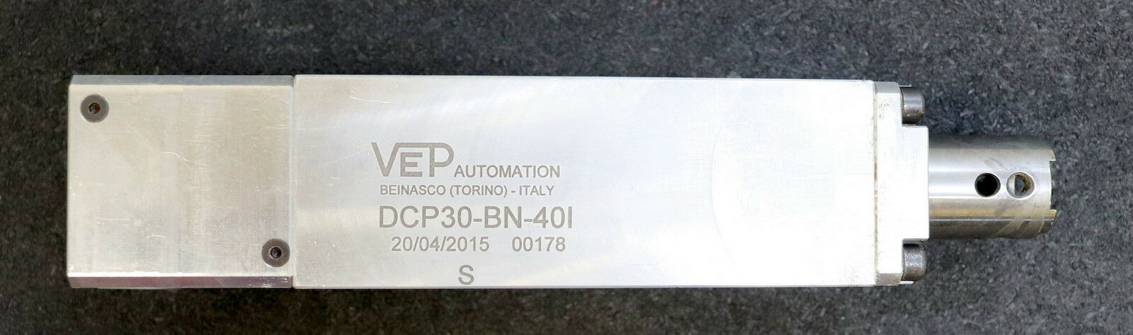 VEP AUTOMATION Zentriereinheit DCP30-BN-40I No. 00178 Hub 40mm Induktiv