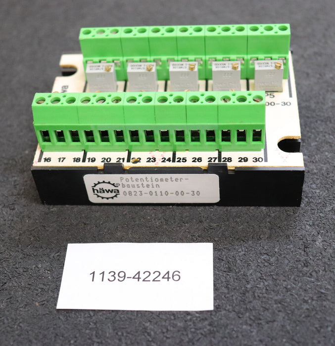 HÄWA Potentiometerbaustein 0823-0110-00-30