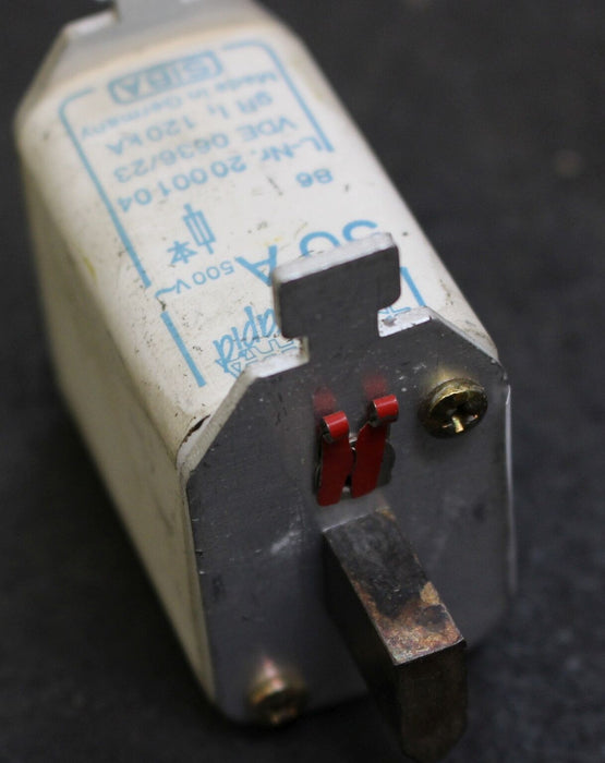 SIBA NH-Sicherungseinsatz mit Messerkontakten - 2000104.50 - 5A - 500V - Gr.00