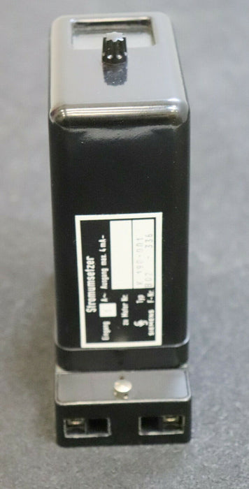 SIEMENS Stromumsetzer Stromumformer K 190-001 Eingang 1A~