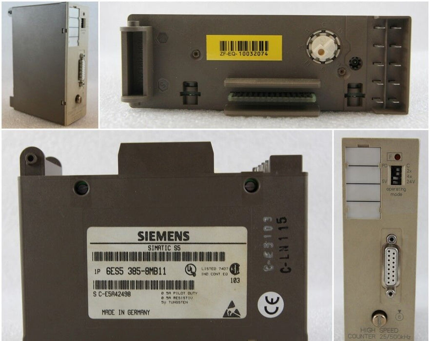 Siemens Zählermodul 6ES5385-8MB11 für Simatic S5- Generalüberholt -